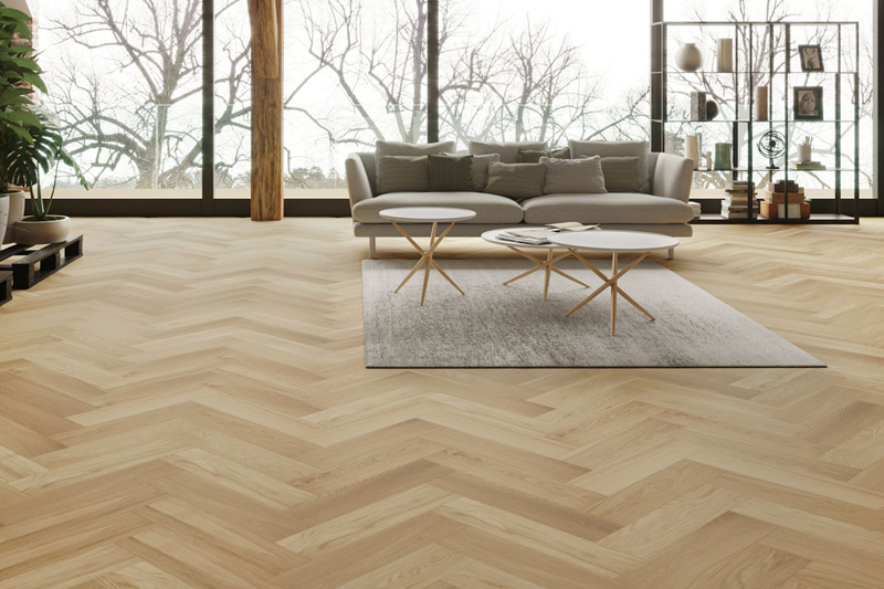 herringbone floor